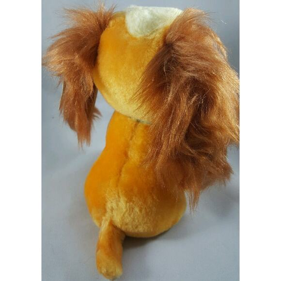 Lady and the Tramp Walt Disney Stuffed Lady Plush With Vintage Tags Toy Dog - Picture 3 of 4